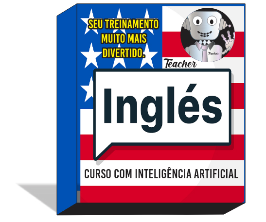 Aprender inglês com a ajuda de inteligência artificial (IA) 